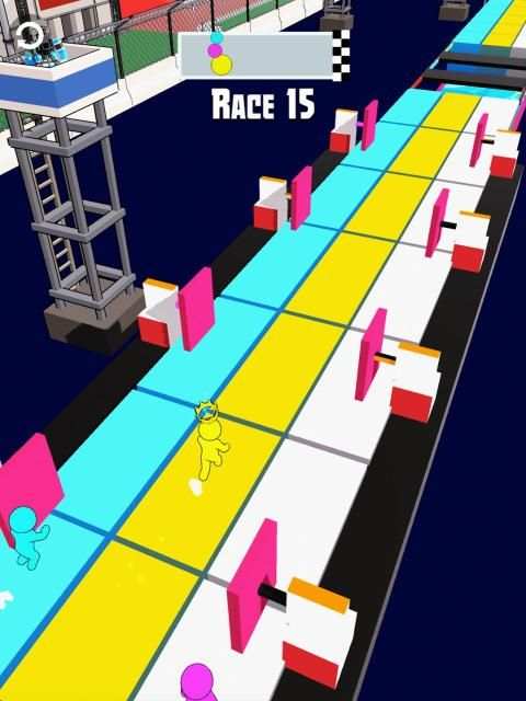 Ninja Warrior Parkour Racing screenshot 2