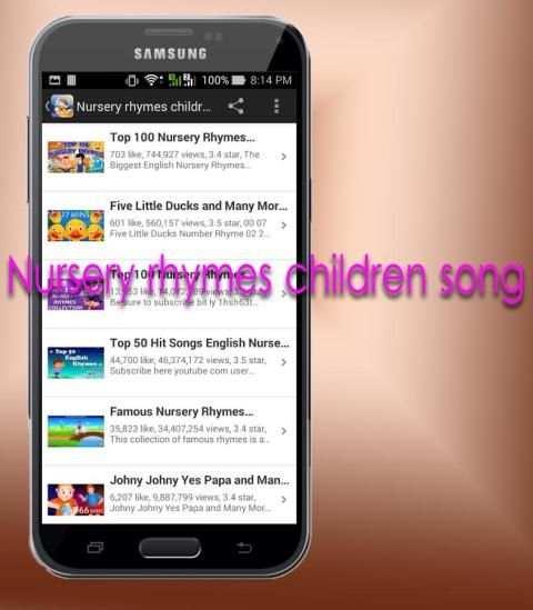 Nursery rhymes children song screenshot 1