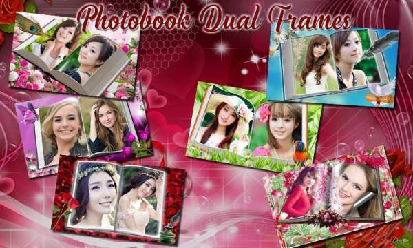 Dual Books photo frames скриншот 6