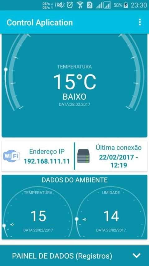 Controle WiFi Temperatura screenshot 7