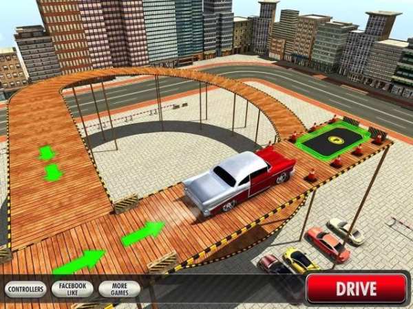 Real Classic Car Stunt Parking स्क्रीनशॉट 5