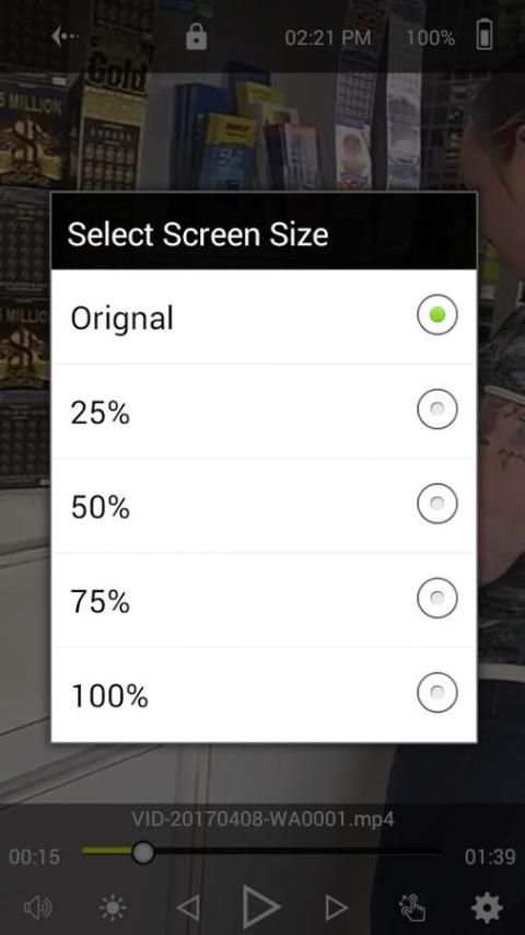 Vid Hd Neon Video Player screenshot 1