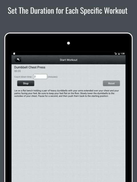 Dumbbell Workout Routine Lite screenshot 6