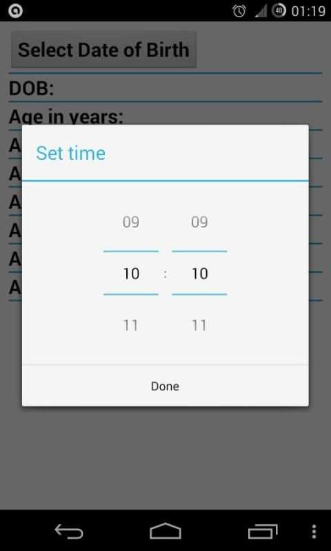 Age Calculator скриншот 5