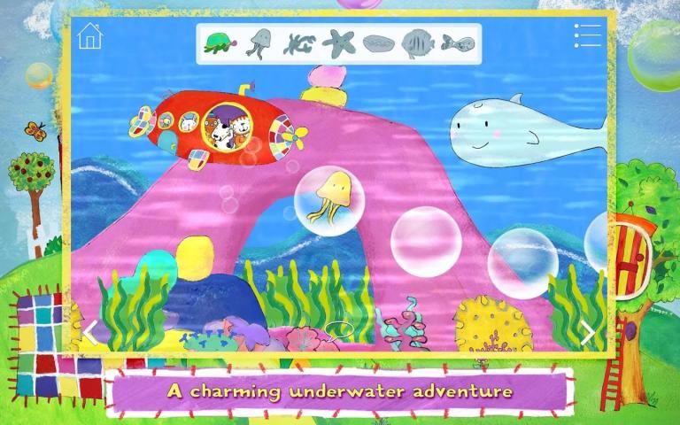 Poppy Cat Bubble Volcano Free screenshot 8