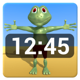 Tim Tom Tia Time clock widget आइकन