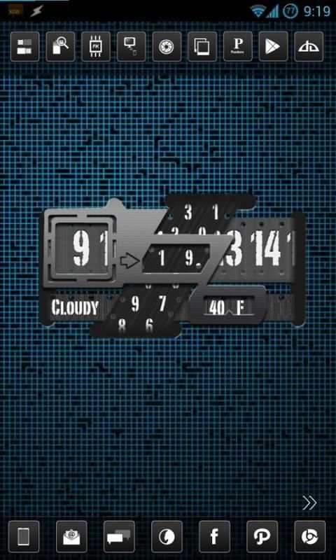 iZono Mini UCCW Widget स्क्रीनशॉट 1
