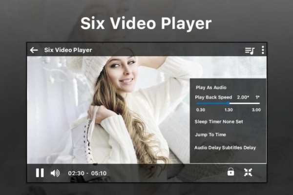 Six Video Player - All Video Player 2020 स्क्रीनशॉट 3