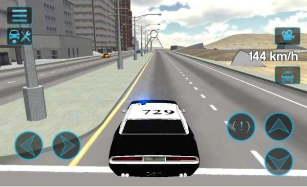 Police Car Drift 3D screenshot 1