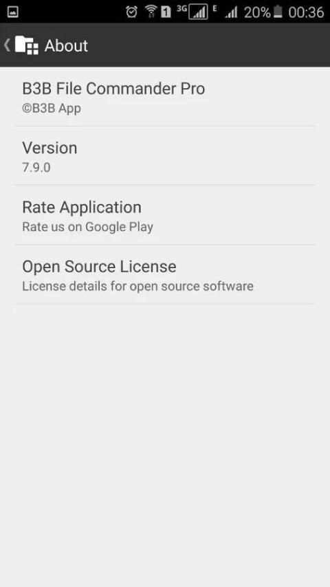 B3B File Commander Pro स्क्रीनशॉट 1