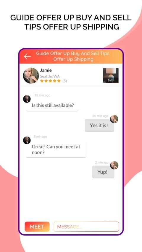 Guide OfferUp buy & sell - Offer Tips screenshot 3