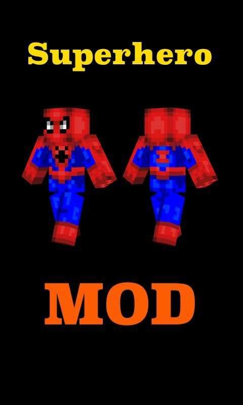 Superhero mod for Minecraft PE screenshot 2