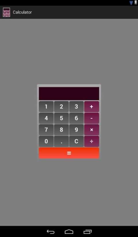 Calculator screenshot 1