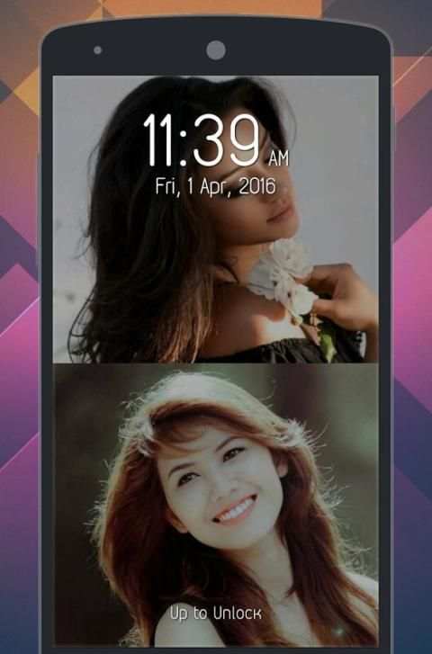 Dual Photo Pattern Lock Screen скриншот 7