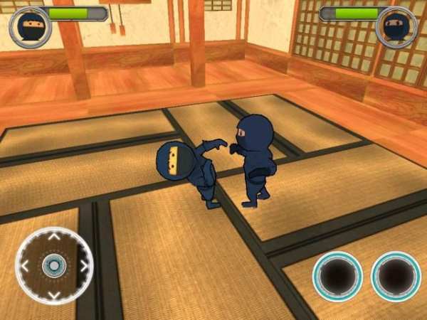 Little Ninja Fight Free screenshot 1
