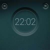 7null clock zooper widget