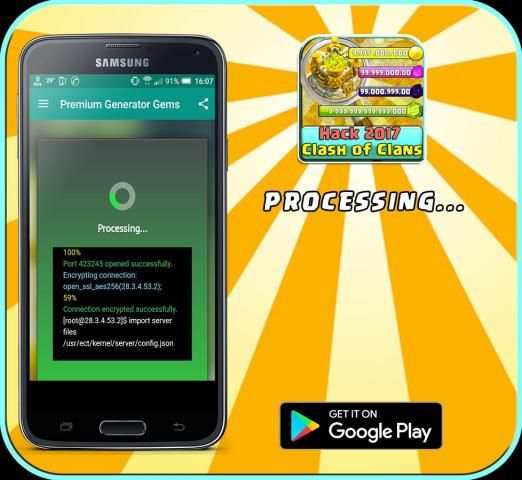 Gems * Of COC Prank screenshot 6