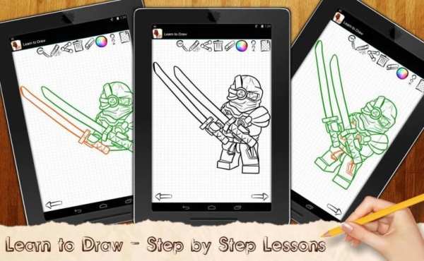 Learn to Draw Lego Ninjago screenshot 7
