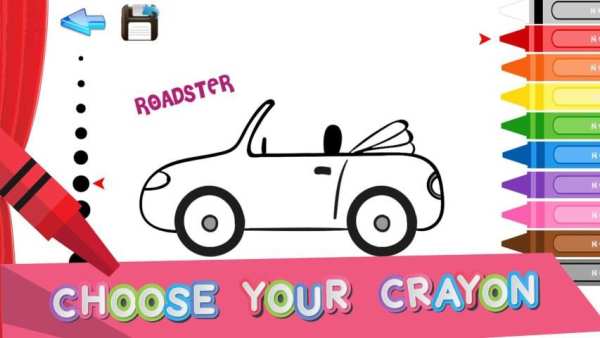 Mini Car Coloring स्क्रीनशॉट 5