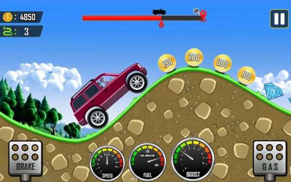 Mountain Climb Racer स्क्रीनशॉट 7