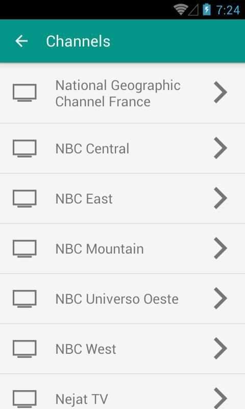US TV Channels स्क्रीनशॉट 1