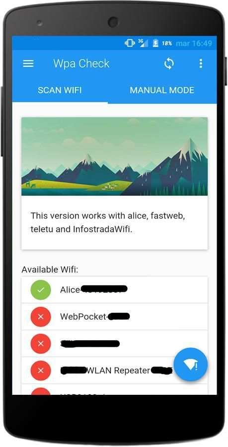Wpa Tester Material Design скриншот 2