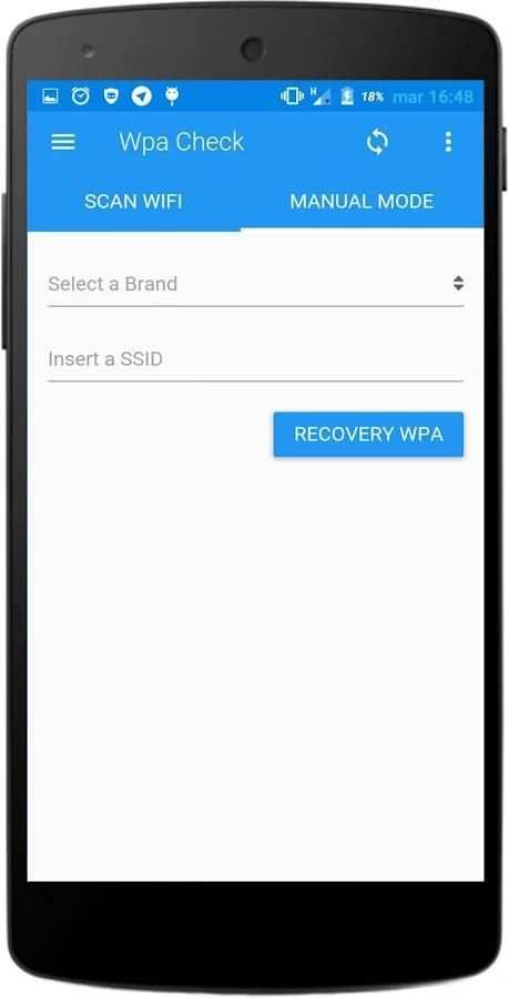 Wpa Tester Material Design скриншот 1