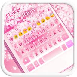 Flower Rain Emoji Keyboard
