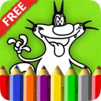 Oggy Coloring for Cockroaches