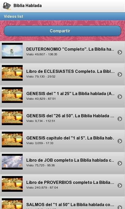 Biblia Hablada Gratis 3 تصوير الشاشة