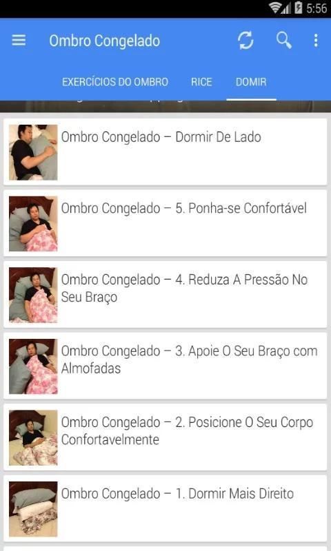 Tratamento Ombro Congelado скриншот 5