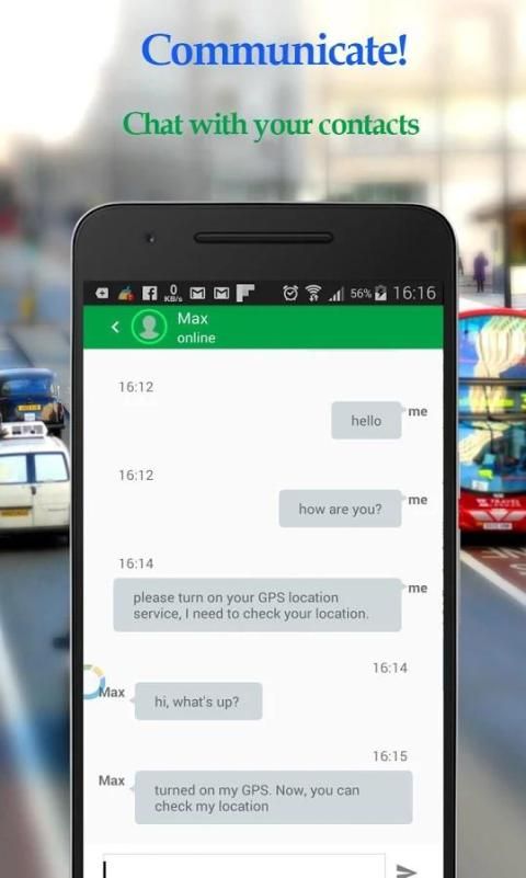 Contacts location. Контакт GPS.