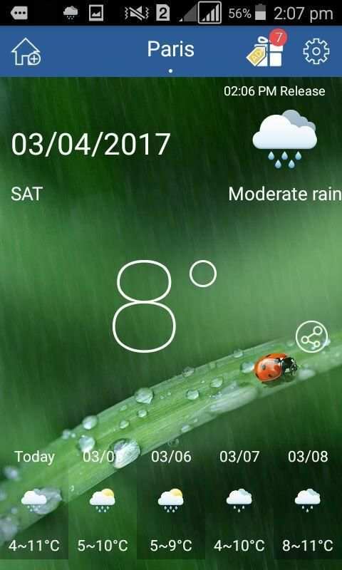 Weather Today screenshot 1