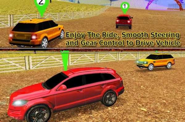 Crazy Prado Jeep Race screenshot 1