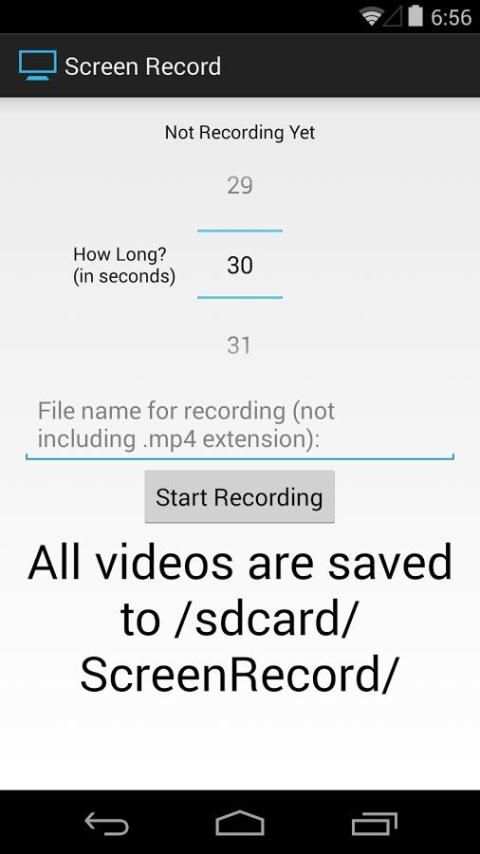 Screen Record (for KitKat+) screenshot 3