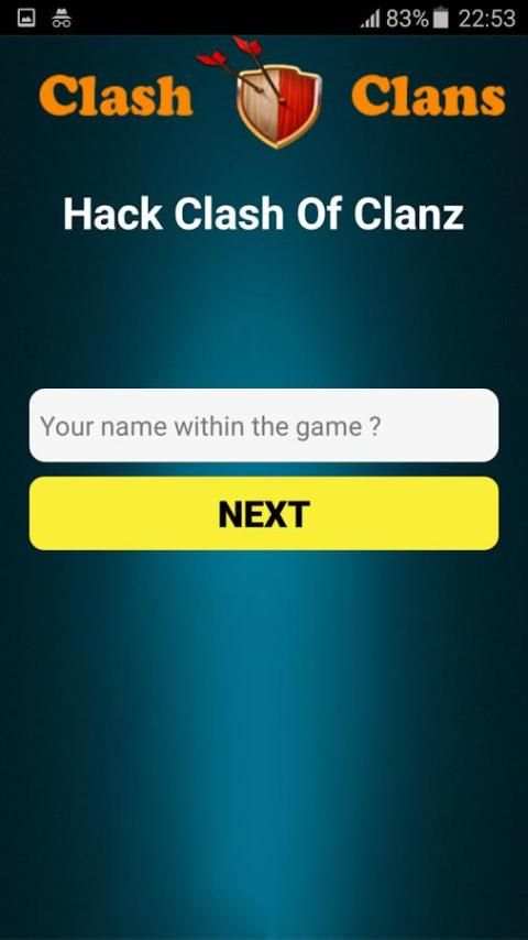 Hack Clash Of Clanz Prank screenshot 4