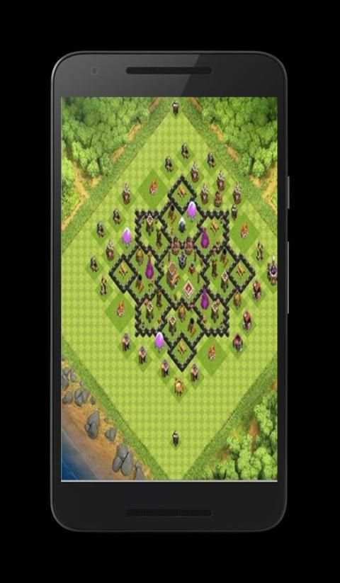 Map of Clash Of Clans 2017 5 تصوير الشاشة