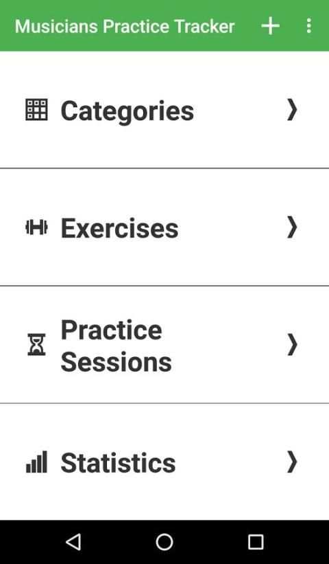 Musicians Practice Tracker 6 تصوير الشاشة
