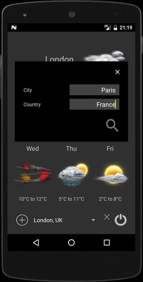 HandyWeather скриншот 3