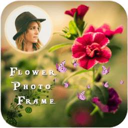Flower GIF Photo Frame Editor