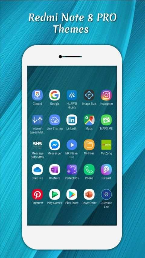Theme for Redmi Note 8 pro स्क्रीनशॉट 2