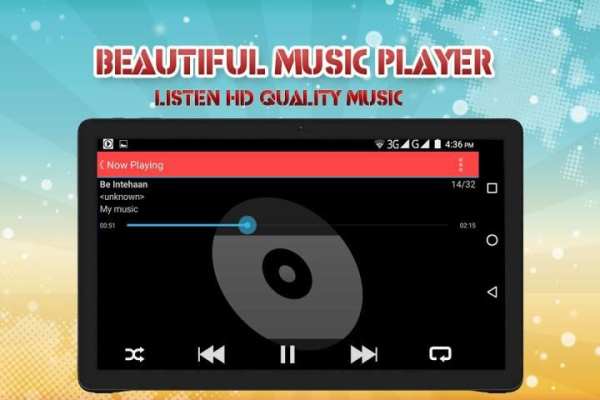 Music player स्क्रीनशॉट 6