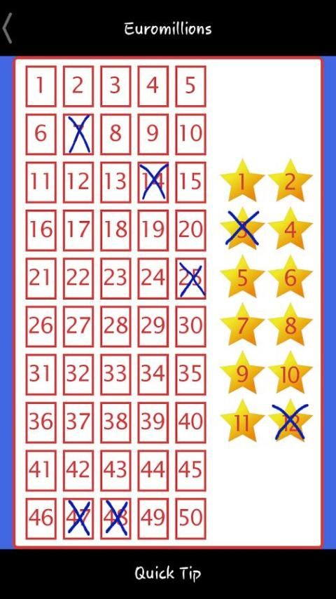 QuickTip Lotteries скриншот 2