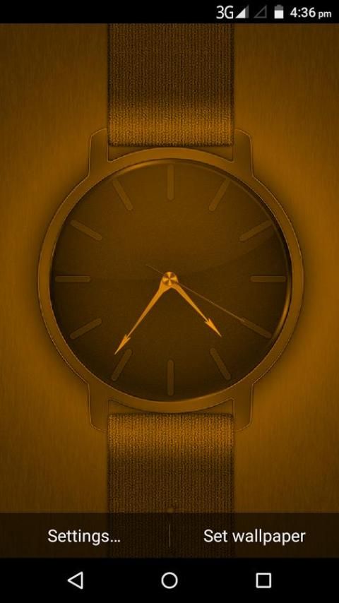 Awesome Clock Live WallPaper स्क्रीनशॉट 5