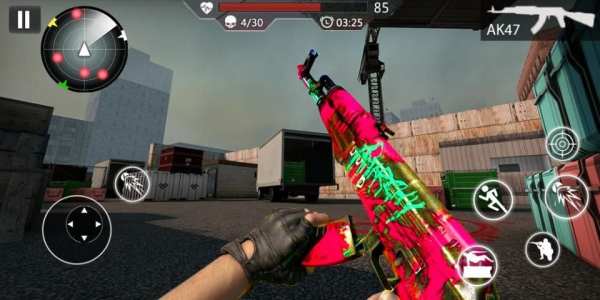 Free Firing Squad Battlegrounds-Fire Free Survival screenshot 2