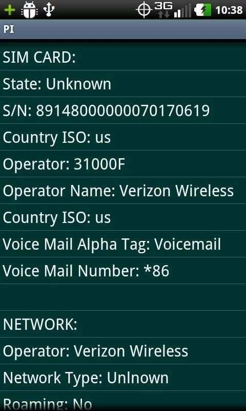 Phone Information 1 تصوير الشاشة