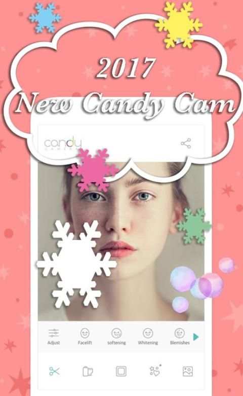 New Candy Selfie HD Camera * screenshot 2