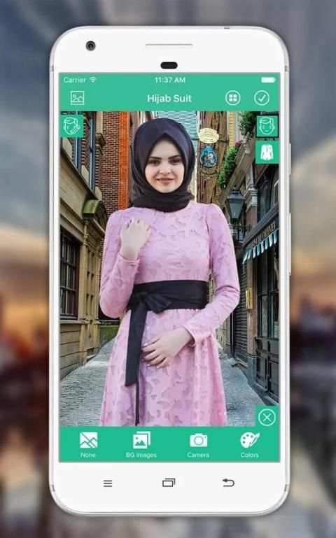 Hijab Montage Photo Editor screenshot 8