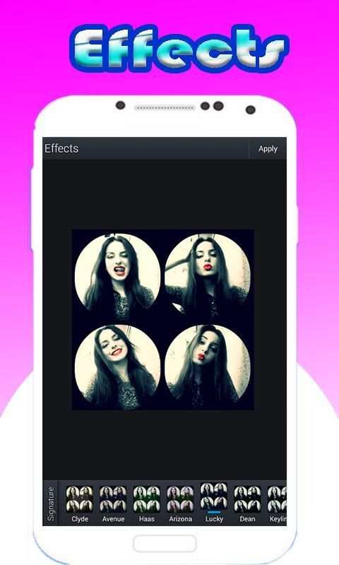 B912 Selfie Face Cam Editor screenshot 1