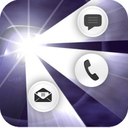 Flash Light Alert(Sms &amp; Calls) icon